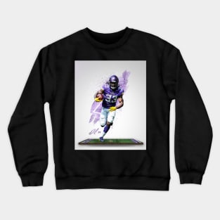 Dalvin Cook Minnesota Sports Art Crewneck Sweatshirt